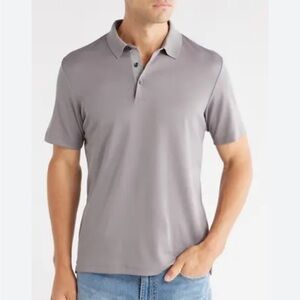 Theory Men’s Light Gray Polo Shirt